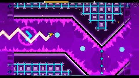 Geometry Dash - Level 17 - Blast Processing - 3/3 Coins - (100%)