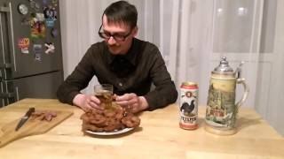 Копчёные свиные пятачки - закуска под пиво. Копчёные свиные пятачки - закуска под пиво.