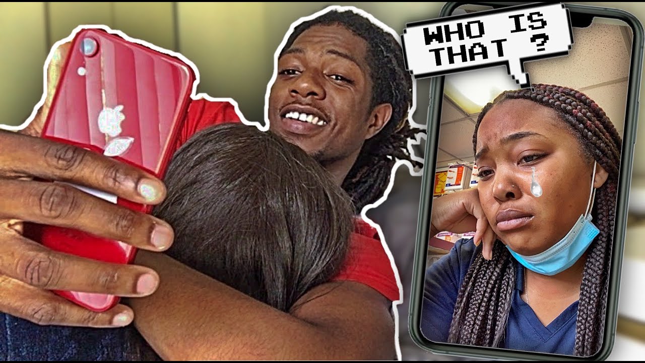Facetime cheating prank on girlfriend * she pulled up.