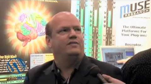 Muse Research Receptor With Native Instruments Komplete 5: The Green Machine At AES