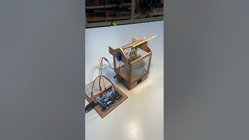 A fun quick arduino build: a mini greenhouse with an operable roof
