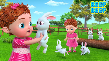 Thumbnail of Five Little Bunnies | Counting song | Beep Beep Nursery Rhymes & Kids Songs