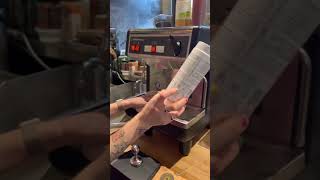 Bar Cicotti espresso machine cleaning