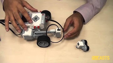 EV3 basics course. Color Sensor. Detect line (part 1)