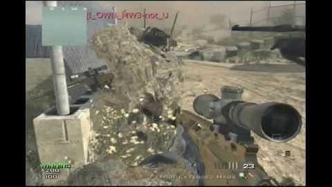 Mw3 Quickscope Montage | 360 + silence shot last kill
