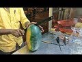 Fruit ninja of india  amazing fruits cutting skills  indian street food