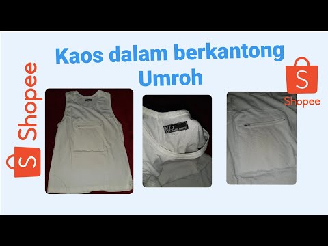 Kaos Dalam Umroh / Haji #shopeehaul #racunshopee