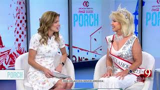 Ms. Oklahoma Senior America Discusses Pageant On The Porch