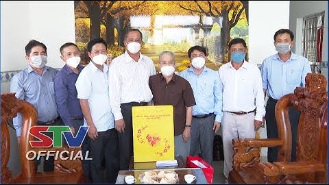 STV - Sóc Trăng: Lãnh đạo tỉnh thăm, chúc Tết tại huyện Cù Lao Dung