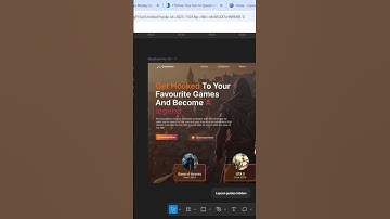 How to create a game website UI design in Figma. #gameui #uiux #figma #tutorial #design #game  #ui