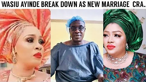 FINALLY WASIU AYINDE NEW MARRIAGE TO EMMANUELA ROPO CRASH LAND YAKATA