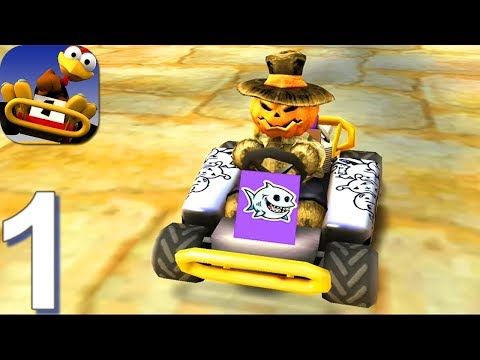 Moorhuhn Kart Multiplayer Racing - Gameplay Walkthrough Part 1 (Android)