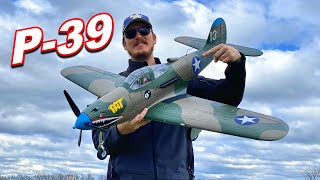 RC Warbird Plane - P-39 Airacobra with Safe Technology - TheRcSaylors