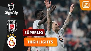 DE BESLISSING VALT AL SNEL IN DE DERBY!🤩🫣| Beşiktaş vs Galatasaray | SüperLig 2023/24 | Samenvatting