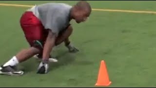 Football Drills | 3 Cone Drill | NFL Combine