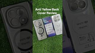 Xiaomi Redmi Note 15 5G Anti Yellow Magsafe Back Cover Case Review.
