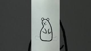 Como colorear un oso polar 🐻‍❄️ #sketch #anime #arte #dibujo #drawing #artista #fypシ #ink #dibujos