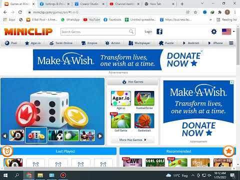 How to use Miniclip website Login using facebook account or mini