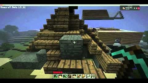 Invisible stairs [Minecraft]