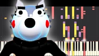 The Wretched Wolf (Willow's Theme) - Piano Remix - Piggy Roblox