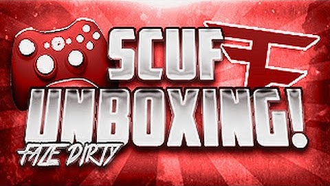 FaZe Hybrid Scuf Controller Unboxing!