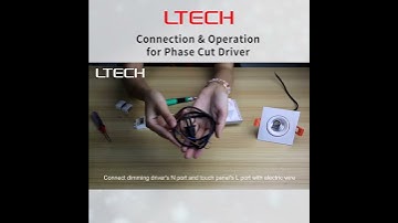 User friendly - LTECH Phase Cut system Operation Video