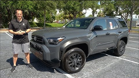 The 2025 Toyota 4Runner SR5 is the MOST affordable new midsize 2-row SUV!