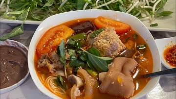 CACH NẤU BÚN RIÊU GIÒ HEO , thơm ngon đậm đà.
