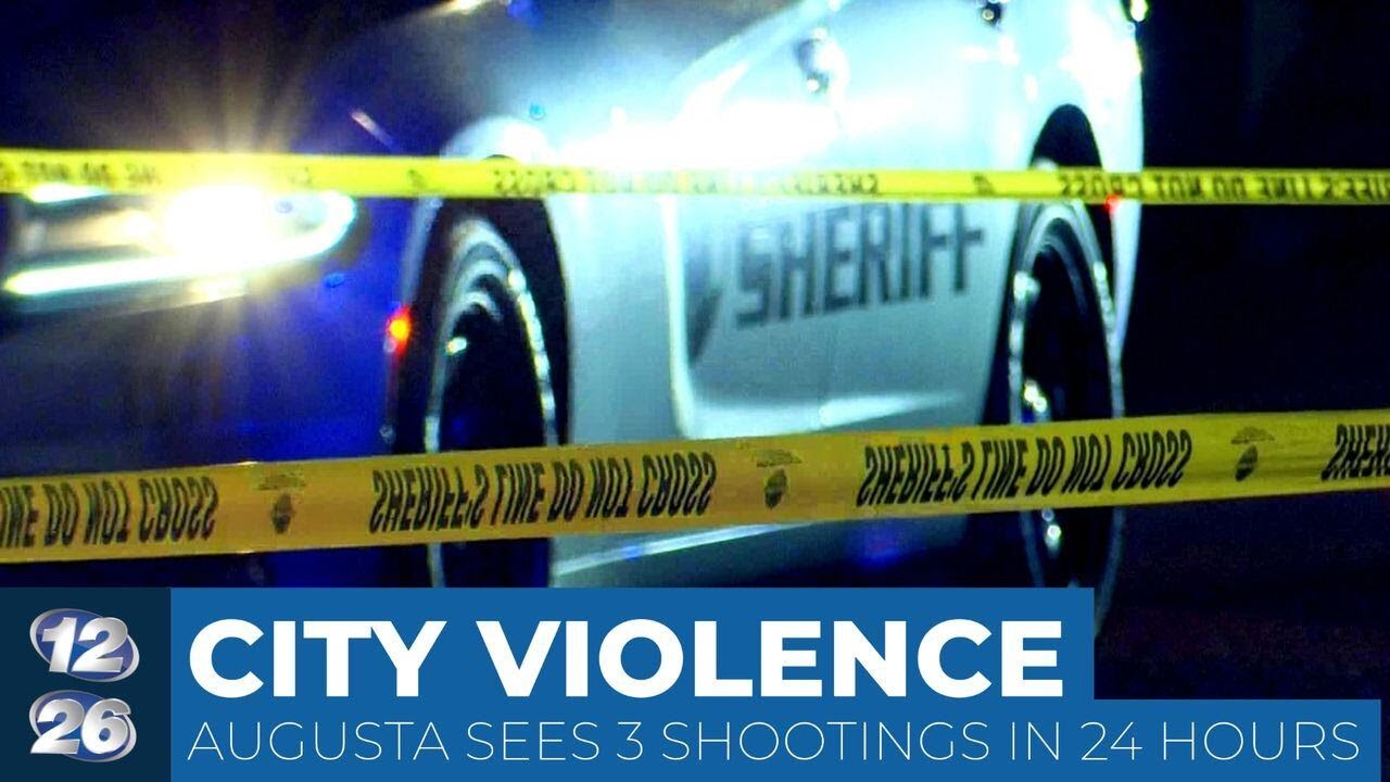 Violence leaves mark on Augusta with 3 shooting in 24 hours - YouTube