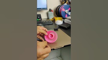 3D printed jet engine #3dprinting #bambulab #jetengine