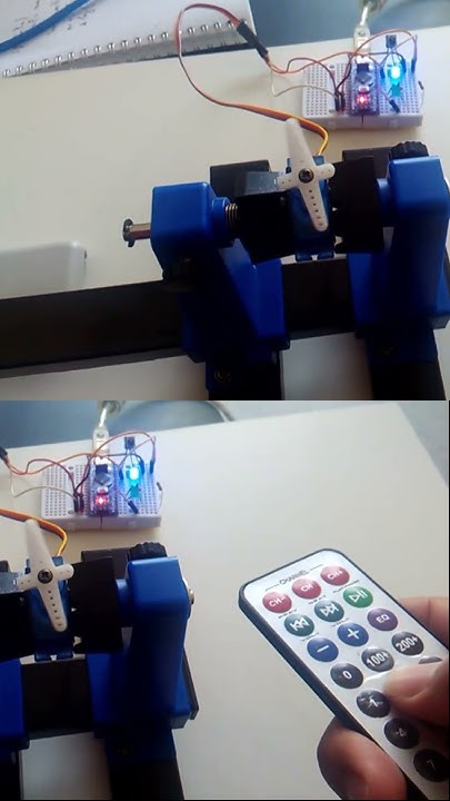 Controlling Servo Motor Using IR Remote Control and Arduino - YouTube