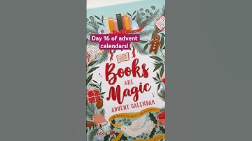 Day 16 of #adventcalendar unboxings! #adventcalendar2024 #booksaremagic