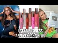 VLOG: 4 YEAR BUSINESS ANNIVERSARY PHOTOSHOOT, ORDER PACKAGING VIDEO, PLAQUE UNBOXING | Ari J.