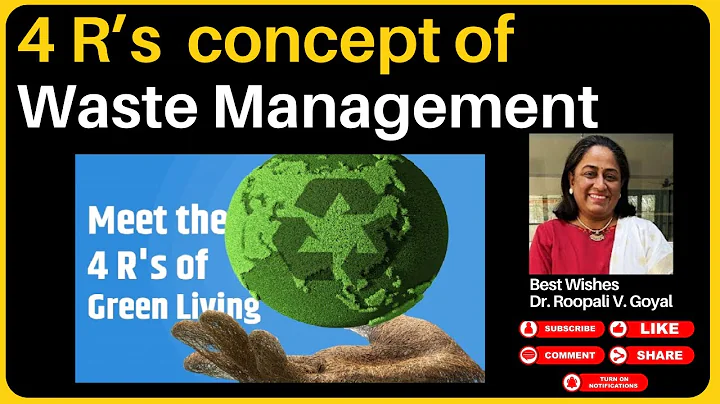 Concepts of 4 R's #wastemanagement #reduce #reuse #recycle #recover #environment #sustainableliving