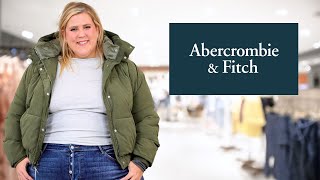 Abercrombie and Fitch makes Plus Sizes?? Plus Size Haul Winter 2023