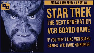 Star Trek: TNG VCR Board Game - Review | Enter the Final Frontier of Gaming | 1993