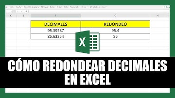 Cómo Redondear Decimales en Excel - (Función Redondear)