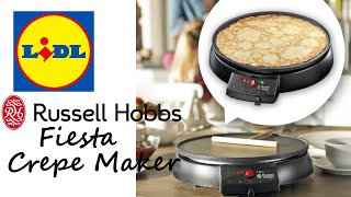 Middle of Lidl - Russell Hobbs Fiesta Crêpe & Pancake Maker - Crepe-ing it real! by Modern Family Life and Travel 994 views 3 months ago 8 minutes, 2 seconds