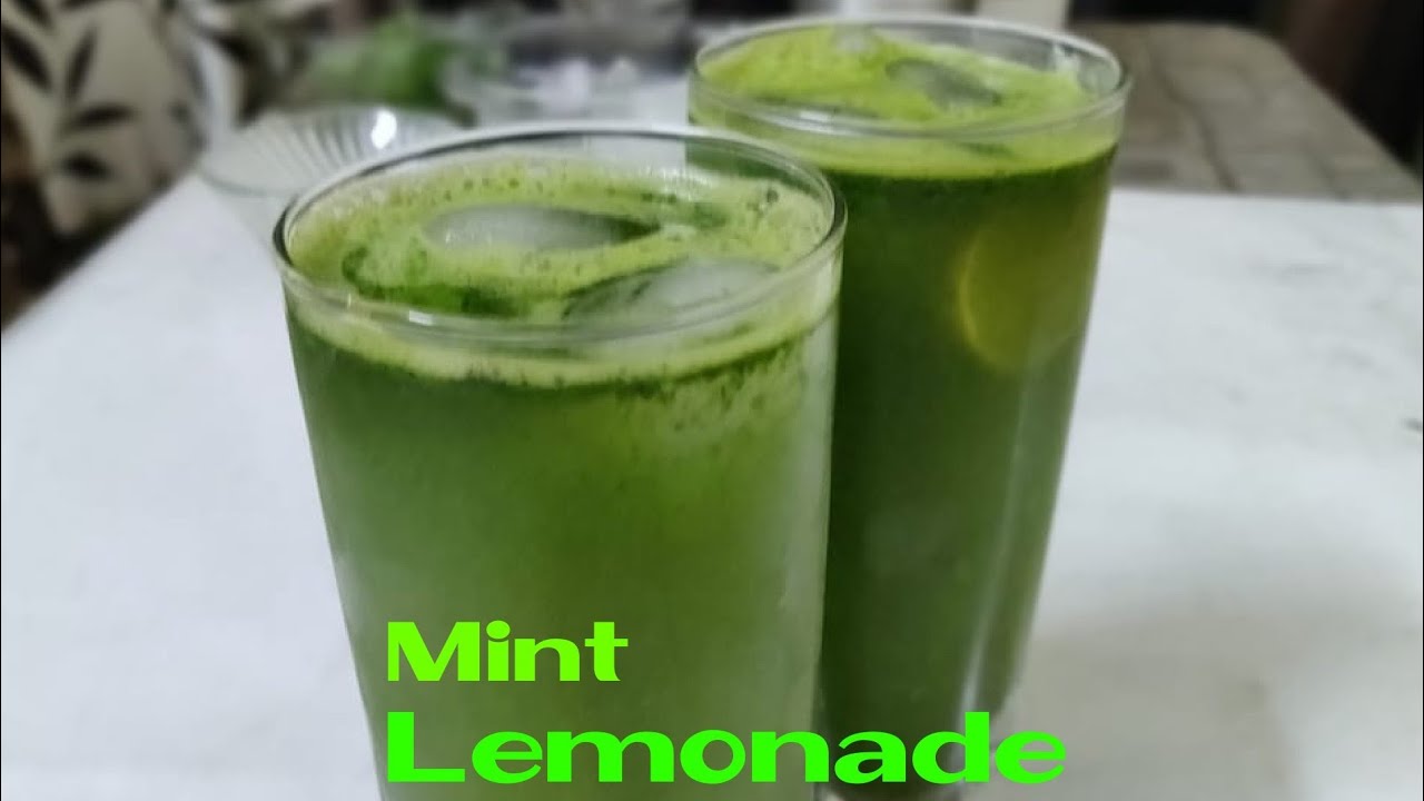 Mint Lemonade Recipe |  How to make Nimbu Pudina Sharbat in Indian style
