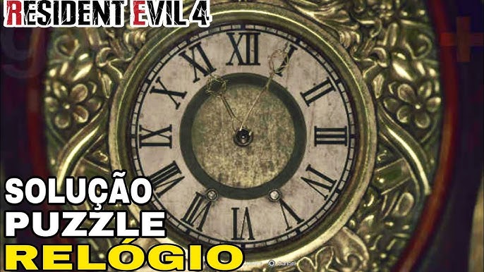 PUZZLE DO RELÓGIO E MAUSOLÉU - RESIDENT EVIL 4 REMAKE 