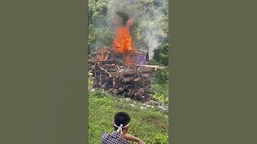 Hoả táng của người Dao Hà Giang