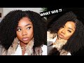 PROTECTIVE STYLE | MOST NATURAL, CURLY DEFINED, FULL AFRO HAIR | Ywigs