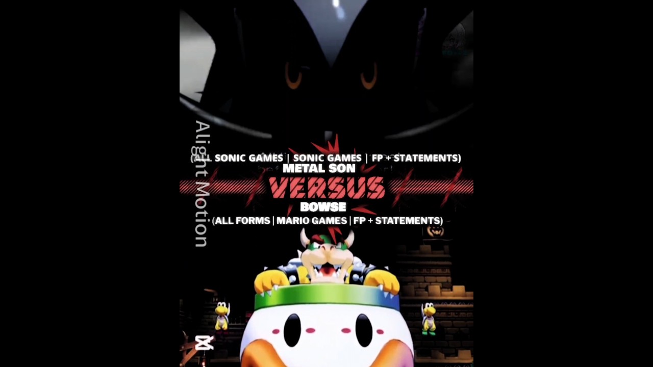 infinite, Sage, metal sonic #vs bowser | #edit #meme #sonic #mario #fyp #viral #shorts #wisedit