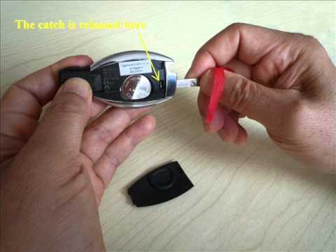 Mercedes smart key battery replacement