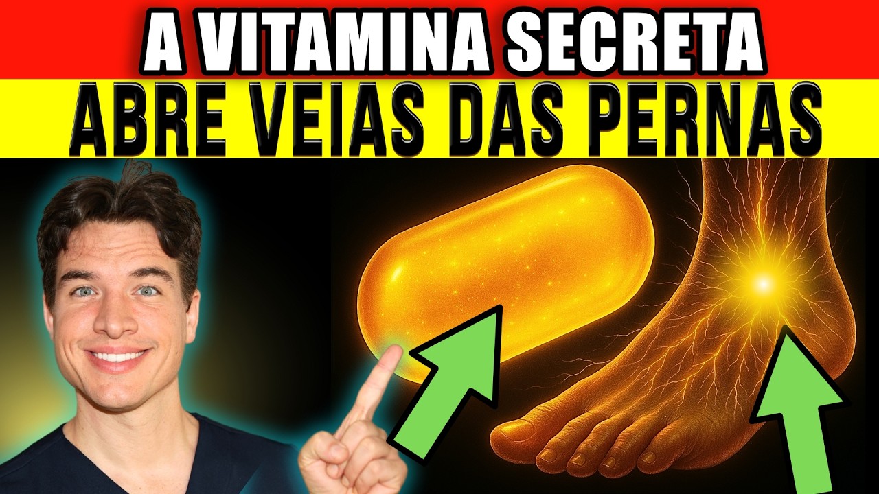 Conheça a VITAMINA que DISSOLVE COÁGULOS nas PERNAS