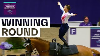 Manon Moutinho - Vaulting No.1 for a reason! | Vaulting | ECCO FEI World Championships