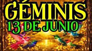 GÉMINIS♊️🥰 EXPLOTA LO QUE ES TUYO Y NI LO CAPTAS!! PLATAL A SACO LLENO TE SORPRENDE!! TE PROTEGERÁN