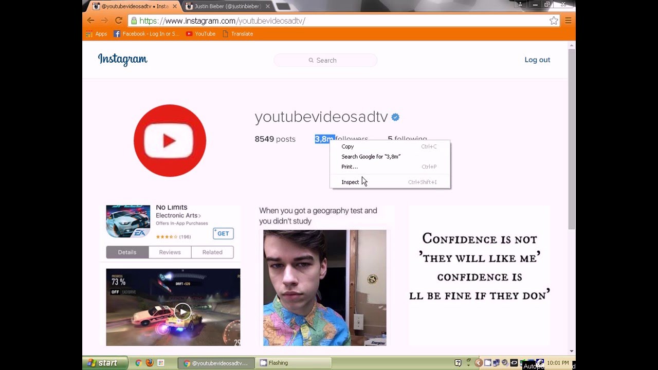 inspect element chrome to download instagram pics inspect element chrome to download instagram pics