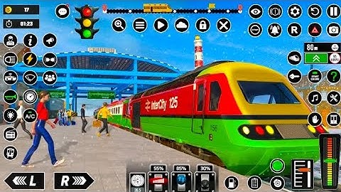 Train Simulator Train Games 3d - Euro Train Simulator Android Ios Gameplay