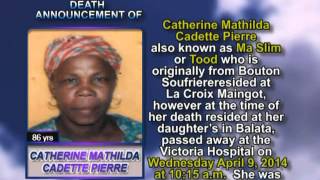 Catherine Mathilda Cadette Pierre short